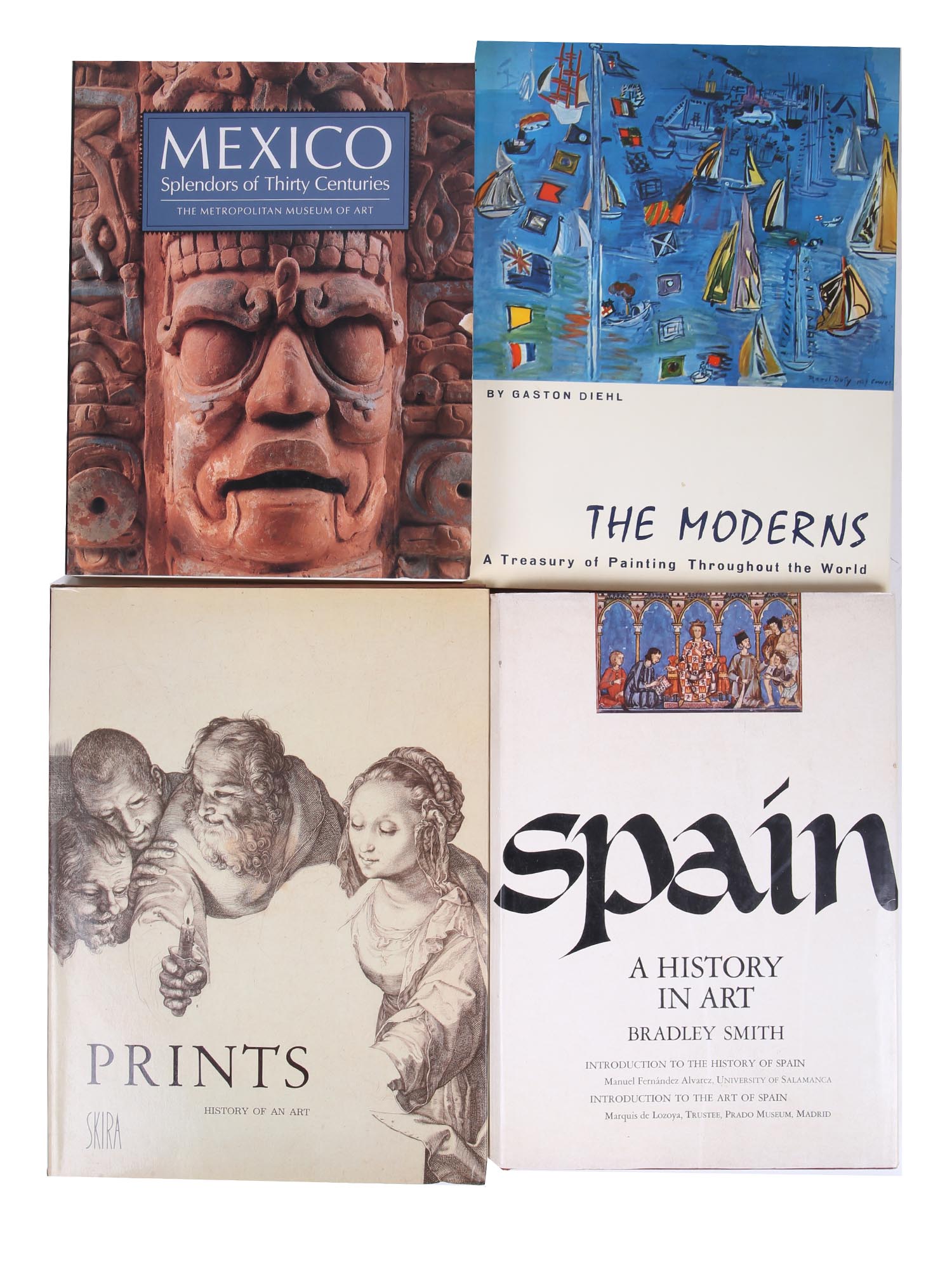 VINTAGE SPAIN MEXICO MODERN ART BOOK COLLECTION PIC-0